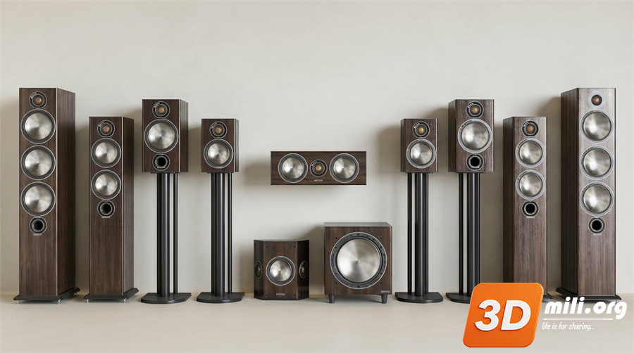 Audio tech 3D Models